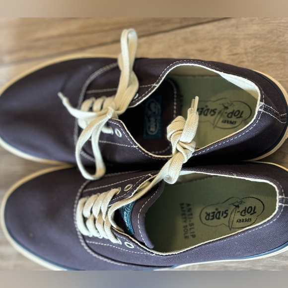 Sperry Top Sider’s Blue Men’s Canvas Sneaker - Picture 6 of 6